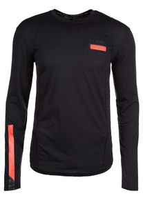 Under Armour, Herren Laufshirt, Orangerot / Schwarz