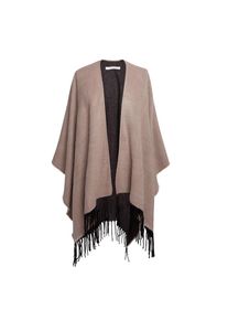 Codello, Damen Cape, Beige / Schwarz