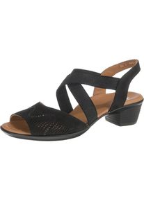 Ara, Damen Riemchensandaletten 'Lugano', Schwarz