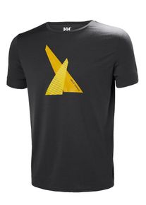 Helly Hansen, Herren T-Shirt, Gelb / Anthrazit