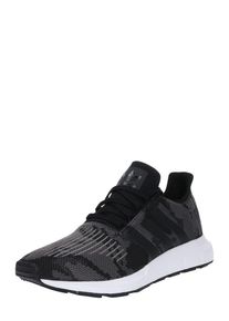 adidas originals, Herren Sneaker 'SWIFT RUN', Silbergrau / Schwarz