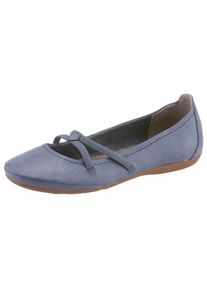 Tamaris, Damen Ballerina, Taubenblau