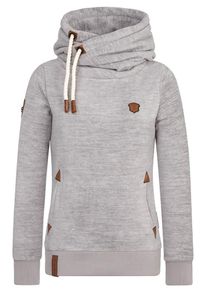 Naketano, Damen Kapuzenpullover, Graumeliert