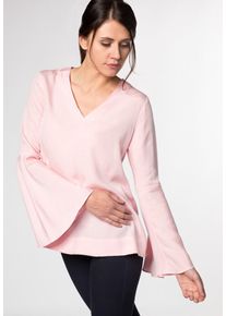 Eterna, Damen Langarm Bluse '1863, Hellpink