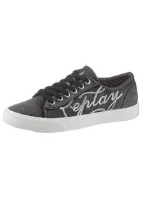 Replay, Damen Sneaker 'Shina', Grau / Black Denim