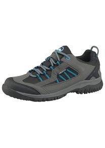 Polarino, Damen River Low Outdoorschuh, Türkis / Grau / Schwarz