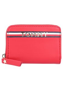 Tommy Hilfiger, Damen Geldbörse 'Corp Mini', Navy / Rot / Weiß