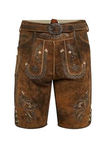 MONDKINI, Herren Lederhose 'New Horst', Braun