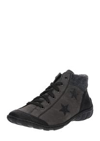 Rieker, Damen Schnürboots, Schwarz