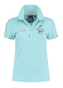 Code-Zero, Damen Poloshirt 'Bol d'Or Regatta', Hellblau