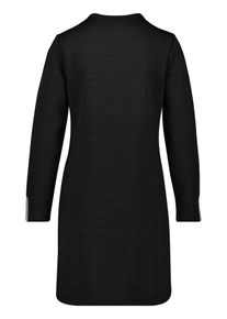 Taifun, Damen Kleid, Schwarz / Weiß