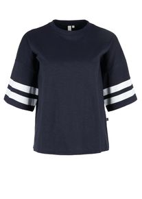 Q/S Designed By, Damen Shirt, Navy / Wei&szlig;