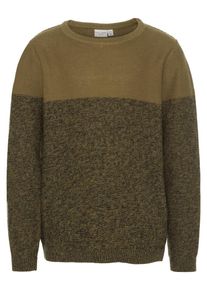 name it, Strickpullover, Curry / Oliv