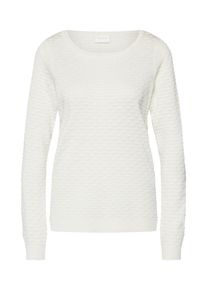 Vila, Damen Pullover, Creme