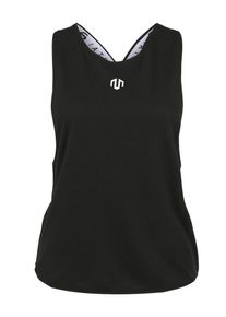 MOROTAI, Damen Sport-Top 'NAKA Butterfly Stringer', Schwarz / Wei&szlig;