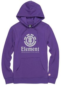 Element, Herren Pullover 'Vertical', Hellgrau / Neonlila