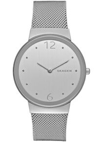 Skagen, Damen Armbanduhr 'FREJA', Silber