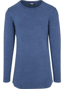 Urban Classics, Herren Longsleeve, Indigo