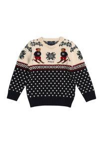 Polo Ralph Lauren, Strickpullover im Norweger-Design, Navy