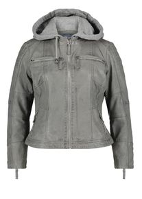 Cartoon, Damen Lederjacke, Grau