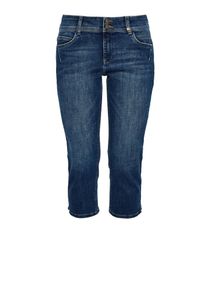 s.Oliver RED LABEL, Damen Capri, Blue Denim