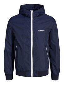 Jack & Jones JACK & JONES, Herren Jacke, Kobaltblau / Wei&szlig;