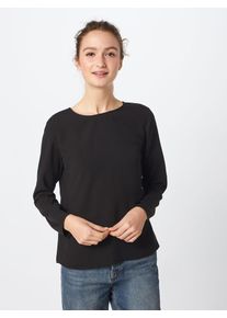 Pieces, Damen Bluse 'PCLUNA LS TOP PB', Schwarz