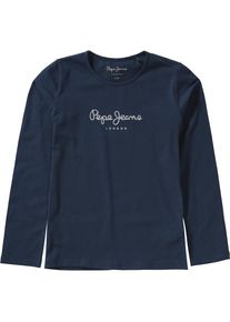 Pepe Jeans, M&auml;dchen Langarmshirt 'HANA', Nachtblau