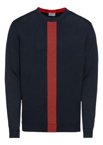 Esprit, Herren Pullover, Dunkelblau / Rot