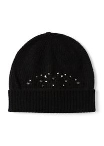 Tom Tailor, Damen Beanie, Schwarz