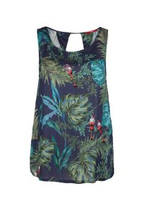 s.Oliver RED LABEL, Damen Blusentop, Nachtblau / Mischfarben