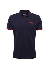 Barbour International, Herren Poloshirt, Navy / Feuerrot