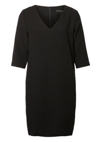Selected Femme, Damen Kurzkleid 'SFTunni' mit 3/4-Arm, Schwarz