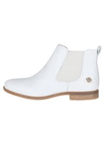 Apple of Eden, Damen Chelsea Boots 'Manon', Naturwei&szlig;