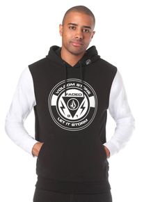 Volcom, Herren Kapuzenpullover 'Jamies Fleece', Schwarz