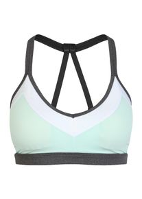 Marika, Damen Sport-BH 'RAINA SPORT BRA', Grau / Mint / Weiß