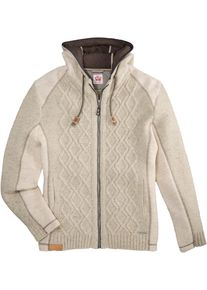 Spieth & Wensky SPIETH & WENSKY, Herren Trachtenstrickjacke, Sand