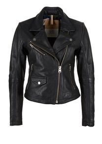 Q/S Designed By, Damen Bikerjacke, Schwarz