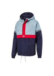 Puma, Herren Jacke 'Savannah', Hellblau / Dunkelblau / Hellrot