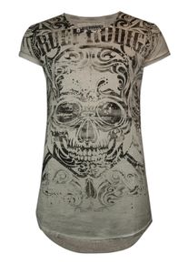 Trueprodigy, Herren T-Shirt, Stone / Schwarzmeliert