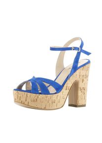 Evita, Damen Sandalette, Blau