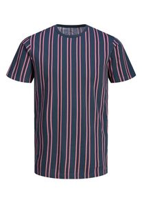 Jack & Jones JACK & JONES, Herren Shirt, Himmelblau / Dunkellila / Rosa