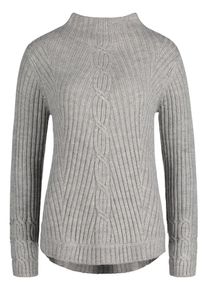 Cartoon, Damen Pullover, Graumeliert