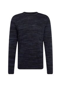 Selected Homme, Herren Pullover 'Carl Space', Dunkelblau / Schwarz