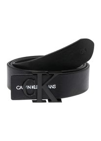 Calvin Klein Jeans, Damen Gürtel 'J 3CM MONOGRAM BELT', Schwarz