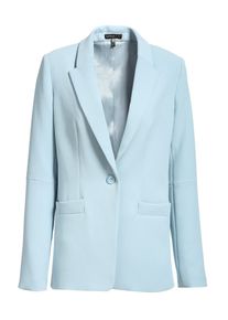 Apart, Damen Blazer aus festem Crepp - Stoff, Hellblau