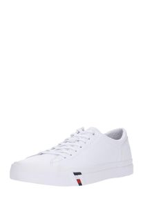 Tommy Hilfiger, Herren Sneaker 'CORPORATE LEATHER SNEAKER', Weiß