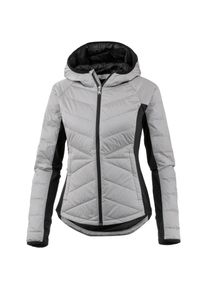 Spyder, Damen Daunenjacke 'Solitude', Hellgrau / Schwarz