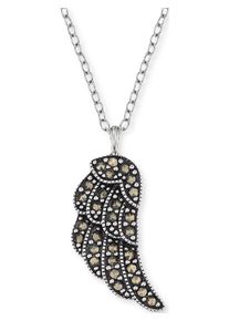 Engelsrufer, Damen Kette 'Flügel Ern-Lilwing-Ma', Silber