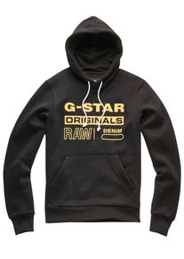 G-Star Raw, Herren Sweatshirt 'Swando-S', Gelb / Schwarz